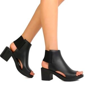 Melissa Peeptoe Jelly booties
